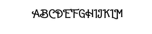 Harvels-Regular.otf Font UPPERCASE