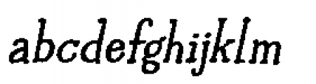 Halewyn Bold Italic Font LOWERCASE
