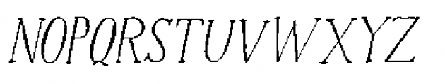 Halewyn Italic Font UPPERCASE