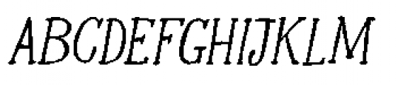 Halewyn Semi Bold Italic Font UPPERCASE