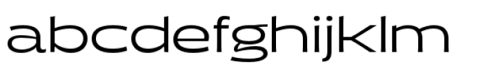 Halogen Flare Regular Font LOWERCASE