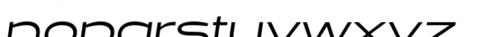 Halogen Regular Oblique Font LOWERCASE