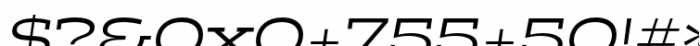 Halogen Slab Regular Oblique Font OTHER CHARS