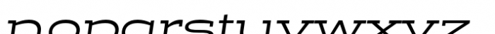 Halogen Slab Regular Oblique Font LOWERCASE