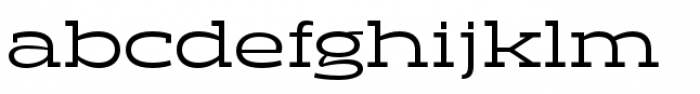 Halogen Slab Regular Font LOWERCASE