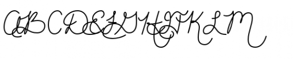 Hand Of Joy Fluffy Font UPPERCASE