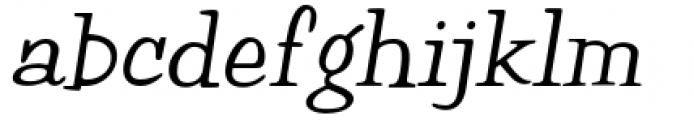 Happy Italic Font LOWERCASE