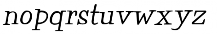 Happy Italic Font LOWERCASE