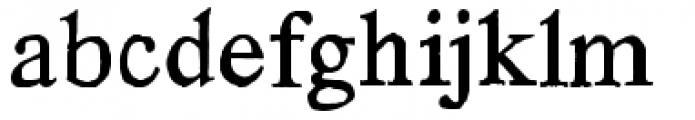 HardTimes Roman Font LOWERCASE