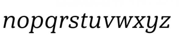 Hawking Light Italic Font LOWERCASE
