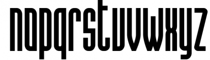 HANCA // Condensed Typeface Font LOWERCASE
