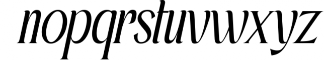 Hacky - Luxury Serif Family 1 Font LOWERCASE