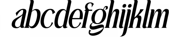 Hacky - Luxury Serif Family 5 Font LOWERCASE