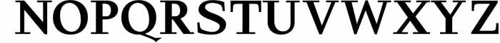 Haddie Modern Serif Font Family Font UPPERCASE