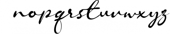 Hagia Signature Font LOWERCASE