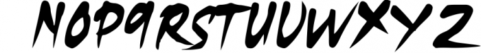 Hairtons 1 Font LOWERCASE