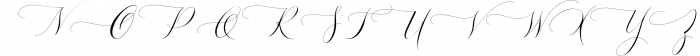 Hallmarks - Beautiful Calligraphy Font UPPERCASE