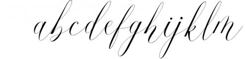 Hallmarks - Beautiful Calligraphy Font LOWERCASE