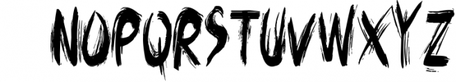 Halloween Collection 4 Font LOWERCASE