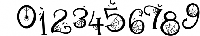 Halloween Font | Halloween Script with Bonus Extras! 2 Font OTHER CHARS