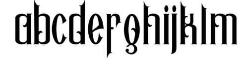 Halloween Witch - Spooky Font Font LOWERCASE