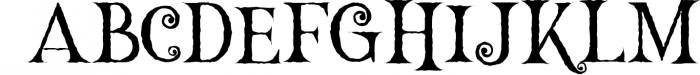 Hallowen Typeface 5 Font UPPERCASE