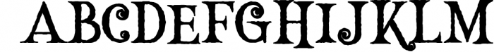Hallowen Typeface Font LOWERCASE
