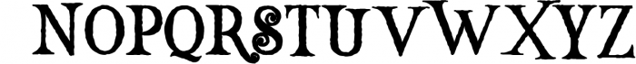 Hallowen Typeface Font LOWERCASE