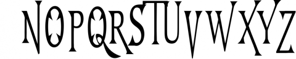 Hallows Typeface Font UPPERCASE
