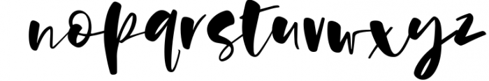 Hallsey - lowercase script font Font LOWERCASE