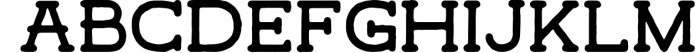 Hamer Typeface Font LOWERCASE