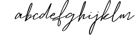 Hamilton - Elegant Signature Font LOWERCASE