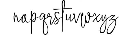 Hampton Signature Font Font LOWERCASE