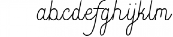 Handcraft Fonts Bundle 14 Font LOWERCASE