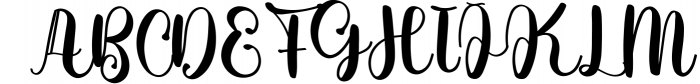 Handmade - Beautiful Script Typeface Font UPPERCASE