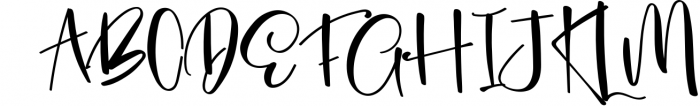 Handwriting - Modern Handwritten Font Font UPPERCASE