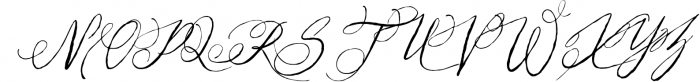 Handwritten Font Bundle 24 in 1 16 Font UPPERCASE