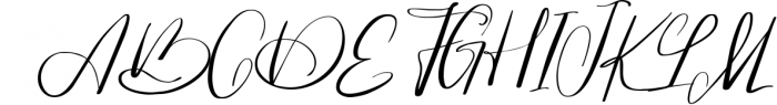 Handwritten Font Bundle 24 in 1 3 Font UPPERCASE