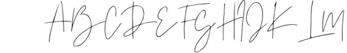 Handwritten Font Bundle 24 in 1 6 Font UPPERCASE