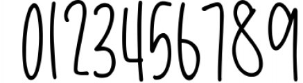 Handwritten Font Bundle - 4 Cut-friendly Fonts 5 Font OTHER CHARS