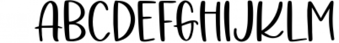 Handwritten Font Bundle - 8 Fonts 4 Font UPPERCASE