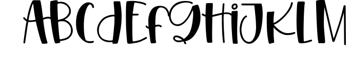 Handwritten Font Bundle - 8 Fonts 9 Font UPPERCASE