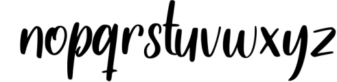 Handwritten Font Font LOWERCASE