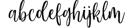 Handwritten Fonts Collection 13 Font LOWERCASE