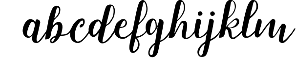 Handwritten Fonts Collection 60 Font LOWERCASE