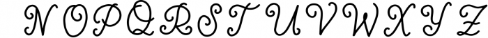 Handwritten Monogram Font - Four Styles 1 Font LOWERCASE