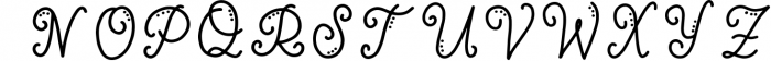 Handwritten Monogram Font - Four Styles Font LOWERCASE