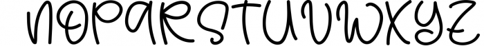 Hanimoon-Modern Signature Font Font UPPERCASE