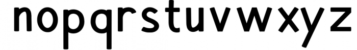 Hansville - Sans Serif 1 Font LOWERCASE