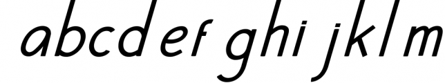 Hansville - Sans Serif 2 Font LOWERCASE